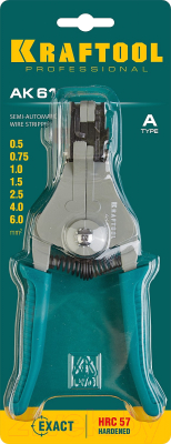 Инструмент для зачистки кабеля Kraftool АК-61 (22683)