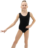 Купальник для художественной гимнастики Grace Dance 3651808 (р-р 28, черный) - 