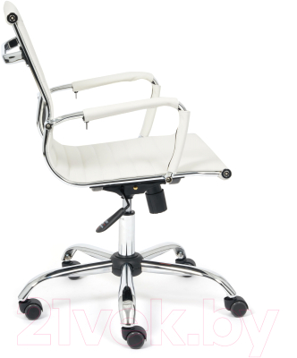 Кресло офисное Tetchair Urban-Low кожзам (белый)