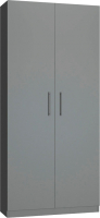 Шкаф Макс Стайл Smart Egger 219x100x35 / 20A3550 (серый пыльный U732 ST9) - 