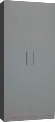 Шкаф Макс Стайл Smart Egger 219x100x35 / 20A3550 (серый пыльный U732 ST9)