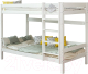 Двухъярусная кровать Millwood SweetDreams 3800 90x200 (сосна белая) - 