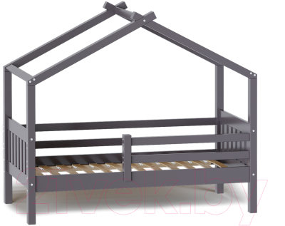 Стилизованная кровать детская Мебельград Ассоль 70x160 (лаванда)