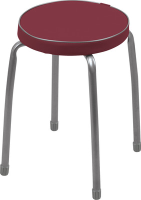 Табурет Ника Фабрик 2 / ТФ02/ТК (темно-красный) - 
