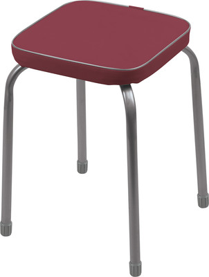 Табурет Ника Фабрик 3 / ТФ03/ТК (темно-красный) - 