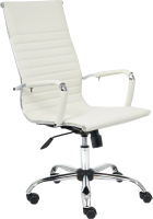 Кресло офисное Tetchair Urban кожзам (белый) - 