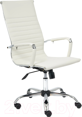 Кресло офисное Tetchair Urban кожзам (белый)