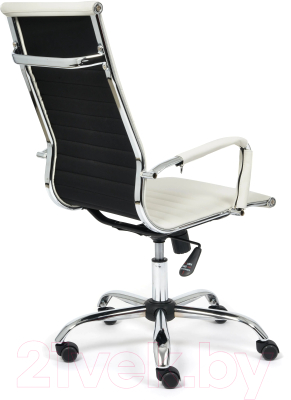 Кресло офисное Tetchair Urban кожзам (белый)