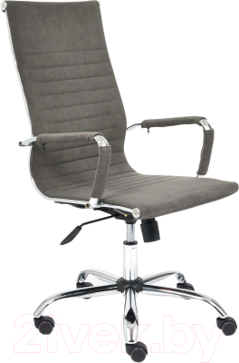 Кресло офисное Tetchair Urban флок (серый)