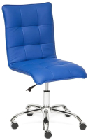 Кресло офисное Tetchair Zero кожзам (синий) - 