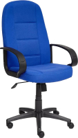 Кресло офисное Tetchair СН-747 ткань (синий) - 