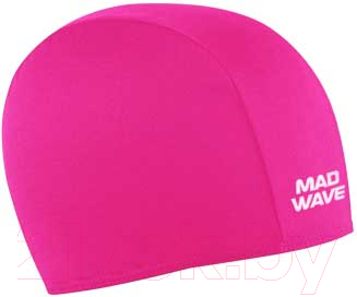 Шапочка для плавания Mad Wave Poly II (розовый)