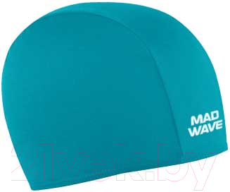 Шапочка для плавания Mad Wave Poly II (голубой 16)