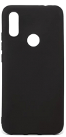 Чехол-накладка Case Matte для Redmi 7 (черный матовый, фирменная упаковка) - 