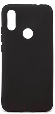 Чехол-накладка Case Matte для Redmi 7 (черный матовый, фирменная упаковка)