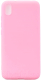 Чехол-накладка Case Matte для Redmi 7A (матовый розовый, фирменная упаковка) - 