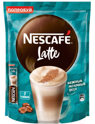 Кофе растворимый Nescafe Classic Latte (7x18г)