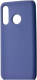 Чехол-накладка Case Matte для Huawei P30 Lite (синий) - 