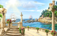 

Фотообои бесшовные Citydecor, Античная фреска 2