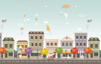 

Фотообои бесшовные Citydecor, Сказка 2