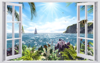 

Фотообои бесшовные Citydecor, Вид из окна 2