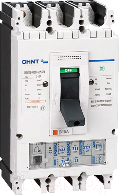 Выключатель автоматический Chint NM8-400S 3P 315А 70кА с электронным расцепителем / 149748
