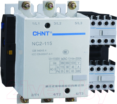Контактор Chint NC2-115 115A 220-240В/АС3 50Гц R / 671433
