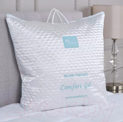 Подушка для сна Arya Comfort Gel 70x70 / 8680943103482 (белый)