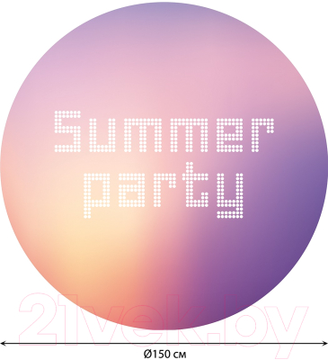 Шарф-парео JoyArty Вечеринка жарким летом / pama_369578