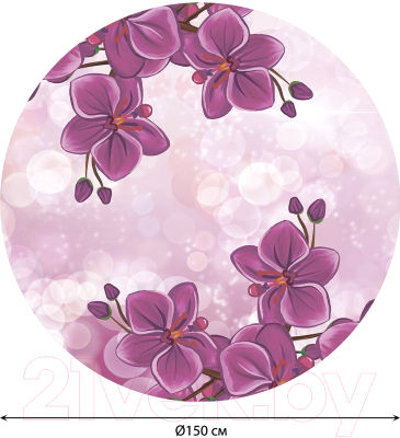 Шарф-парео JoyArty Орхидеи на боке / pama_385249