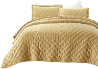 Набор текстиля для спальни Arya Ansel / 8680943114044 (золотистый) - 