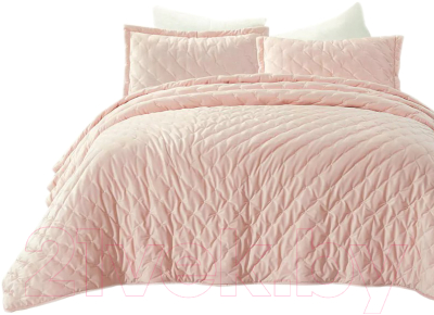 Набор текстиля для спальни Arya Ansel / 8680943114068 (розовый)