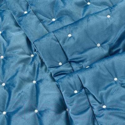 Набор текстиля для спальни Arya Ansel / 8680943114105 (темно-синий)
