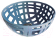 Фруктовница MONAMI 6570 (серо-синий) - 
