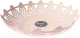 Фруктовница MONAMI 6239 (светло-розовый) - 