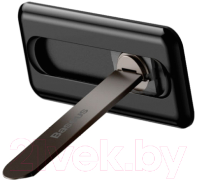 Держатель-накладка для смартфона Baseus Foldable Bracket / LUXZ000001 (черный)