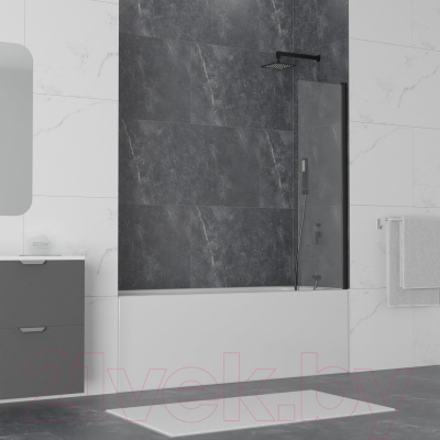 Изображение товара Стеклянная шторка для ванны RGW SC-056-8-B / 35110562830-14