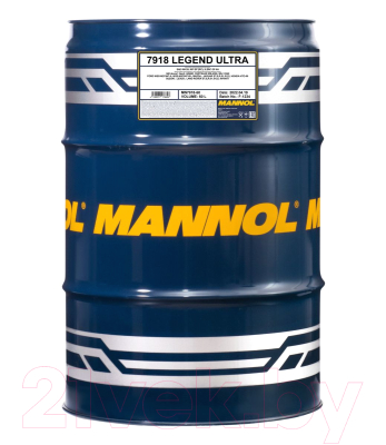 Моторное масло Mannol Legend Ultra 0W20 SN Plus RC / MN7918-60 (60л)