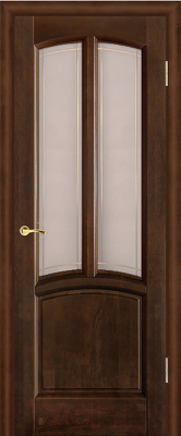 Дверь межкомнатная Vi Lario Виола ДО 60x200 (античный орех)