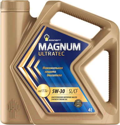 Моторное масло Роснефть Magnum Ultratec C3 5W30 (4л)
