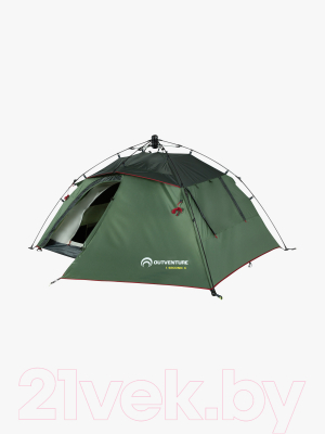 Палатка Outventure 112878-74 / 114B7RMQAB (темно-зеленый)