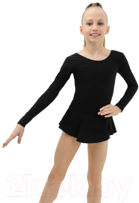 Купальник для художественной гимнастики Grace Dance 2620693 (р-р 32, черный)