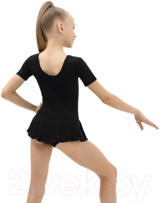Купальник для художественной гимнастики Grace Dance 4429306 (р-р 28, черный)