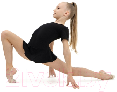 Купальник для художественной гимнастики Grace Dance 4429306 (р-р 28, черный)