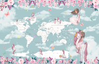 

Фотообои бесшовные Citydecor, Princess 9