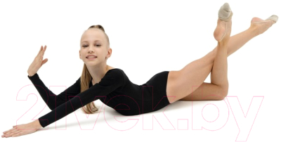 Купальник для художественной гимнастики Grace Dance 871241 (р-р 28, черный)
