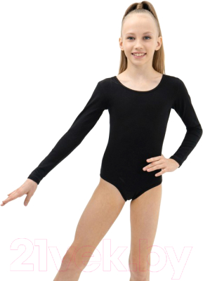 Купальник для художественной гимнастики Grace Dance 871244 (р-р 34, черный)