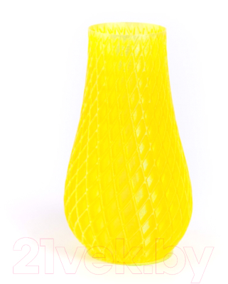 Пластик для 3D-печати SynTech PETg 1.75мм 1кг / 31017 (желтый прозрачный)