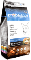 Сухой корм для собак ProBalance Adult Light (3кг) - 