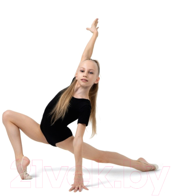 Купальник для художественной гимнастики Grace Dance 871249 (р-р 30, черный)